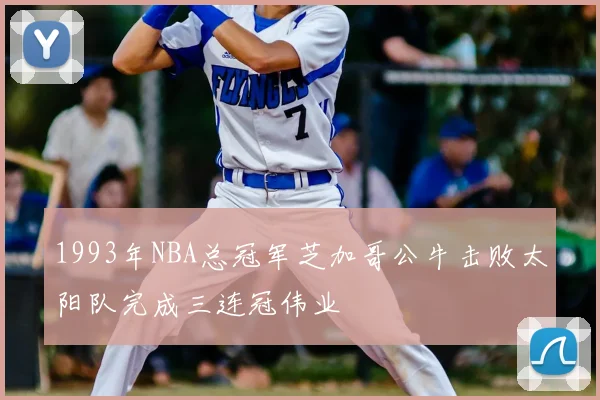 1993年NBA总冠军芝加哥公牛击败太阳队完成三连冠伟业